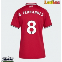 Manchester United Bruno Fernandes #8 Replica Home Shirt Ladies 2026-27 Short Sleeve